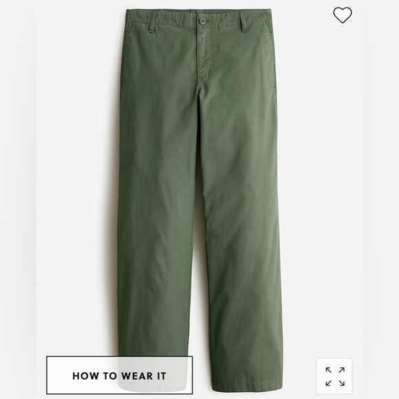 J Crew Tall sailor heritage chino pant Item BP501 - Picture 3 of 4